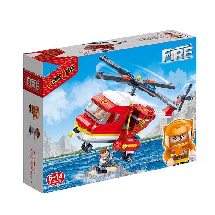 《 BanBao 邦寶積木 》新消防系列-海上救援隊