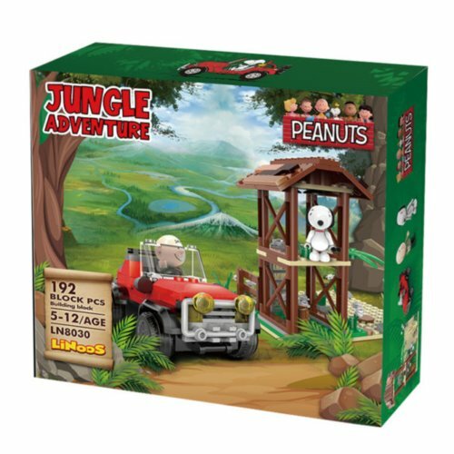 《 BanBao 邦寶積木 》史奴比叢林系列--叢林探險家(192片)