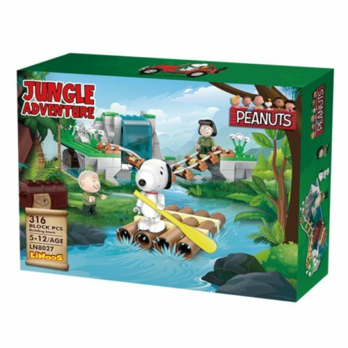 《 BanBao 邦寶積木 》史奴比叢林系列-叢林冒險隊(316片)