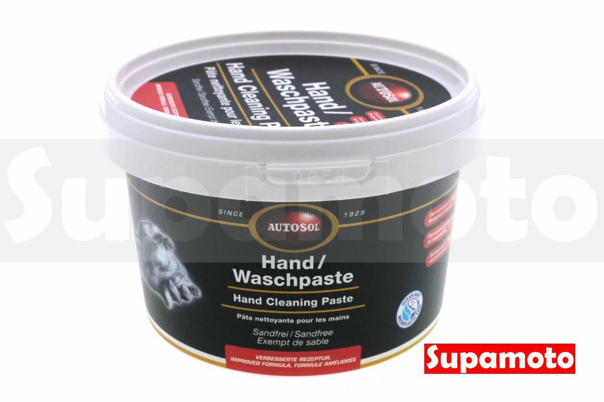 -Supamoto- AUTOSOL 洗手膏 德國 歐多索 500ml 天然木質 黑手 維修 洗手乳