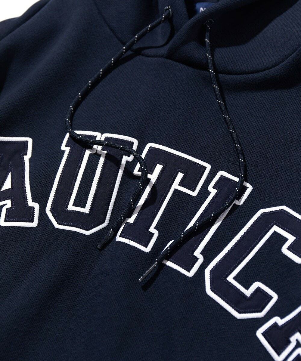 NAUTICA Japan Arch Logo Sweat Hoodie 2.2 (4Colors)