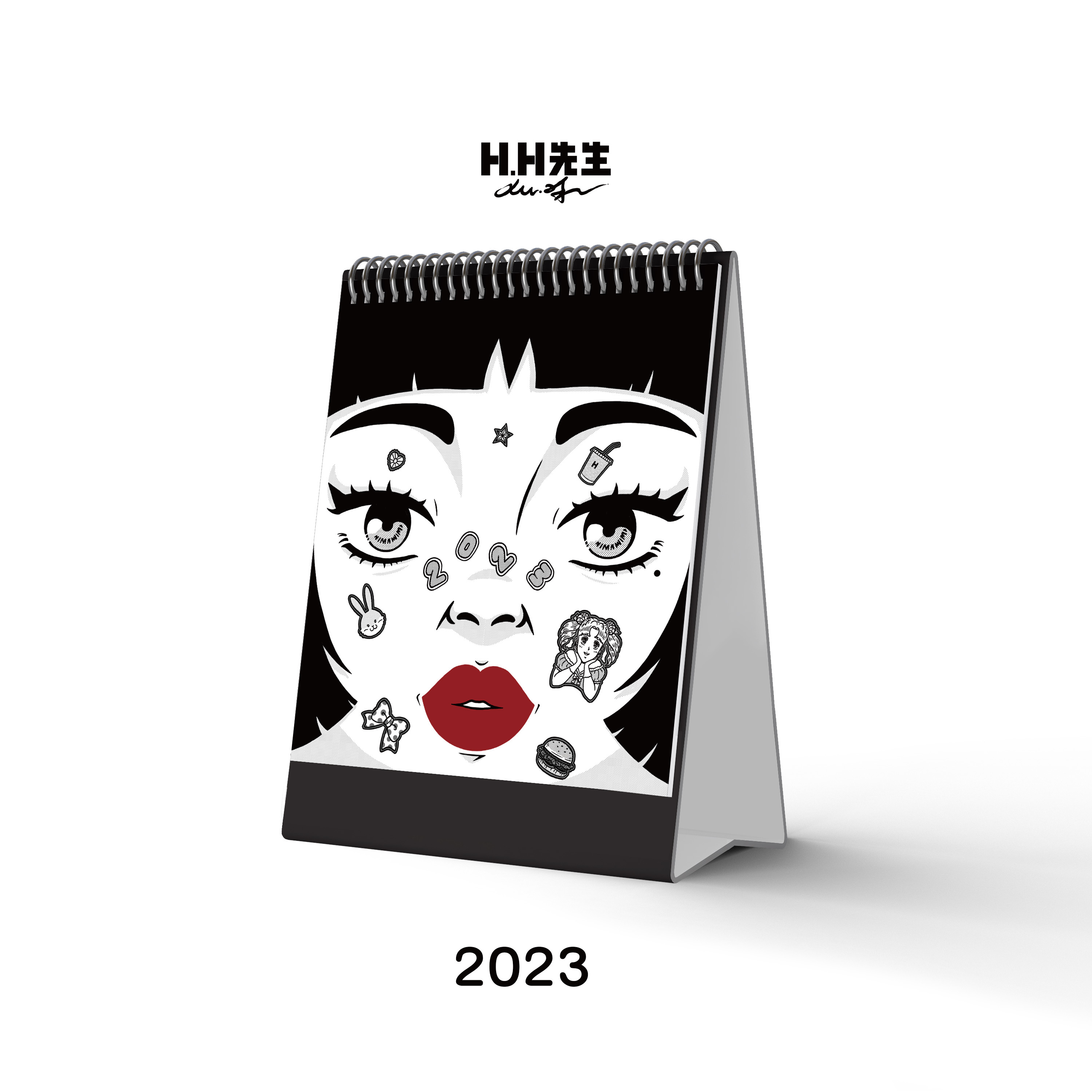 H.H 先生-2023 美美桌曆