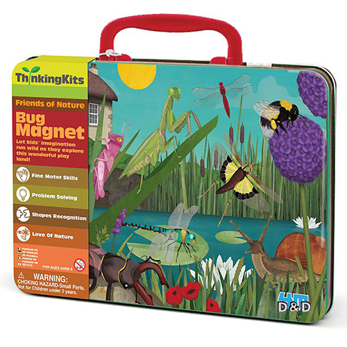 《 4M美勞創作 》昆蟲世界磁貼組