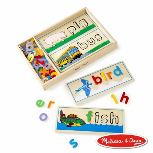 《美國 Melissa & Doug》 益智-學拼音,英文配對拼圖卡