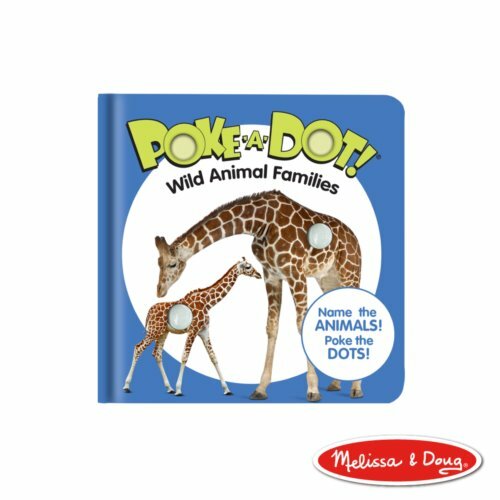 《 美國 Melissa & Doug 》美國瑪莉莎 童書-泡泡隨身書,認識野生動物