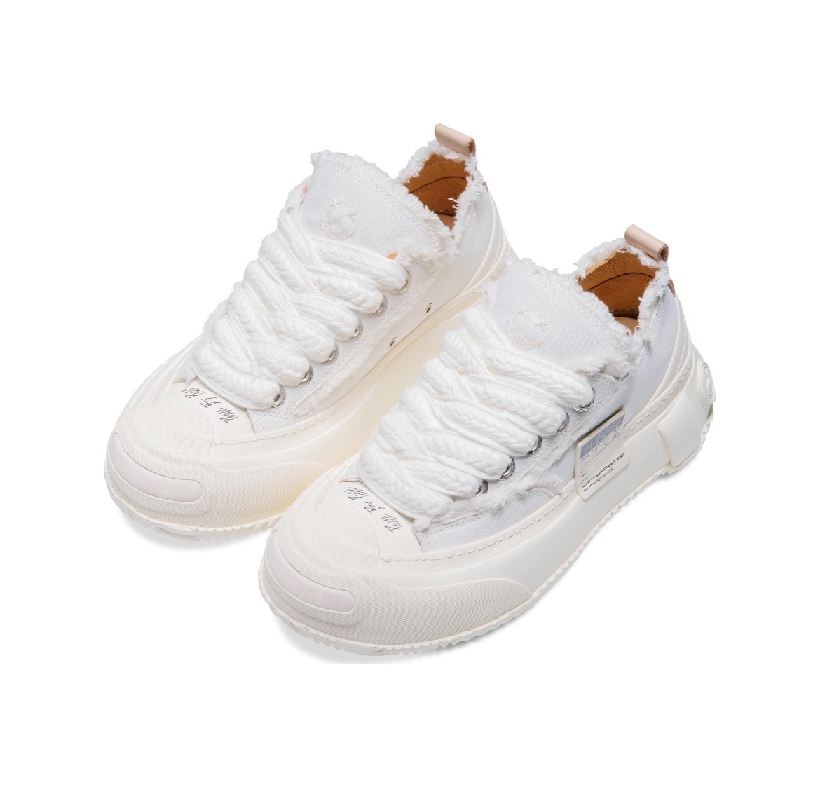 xVESSEL G.O.P. 2.0 MARSHMALLOW Classic Lows "White" 感溫變色 棉花糖2.0 白色 光感變色厚底解構鞋