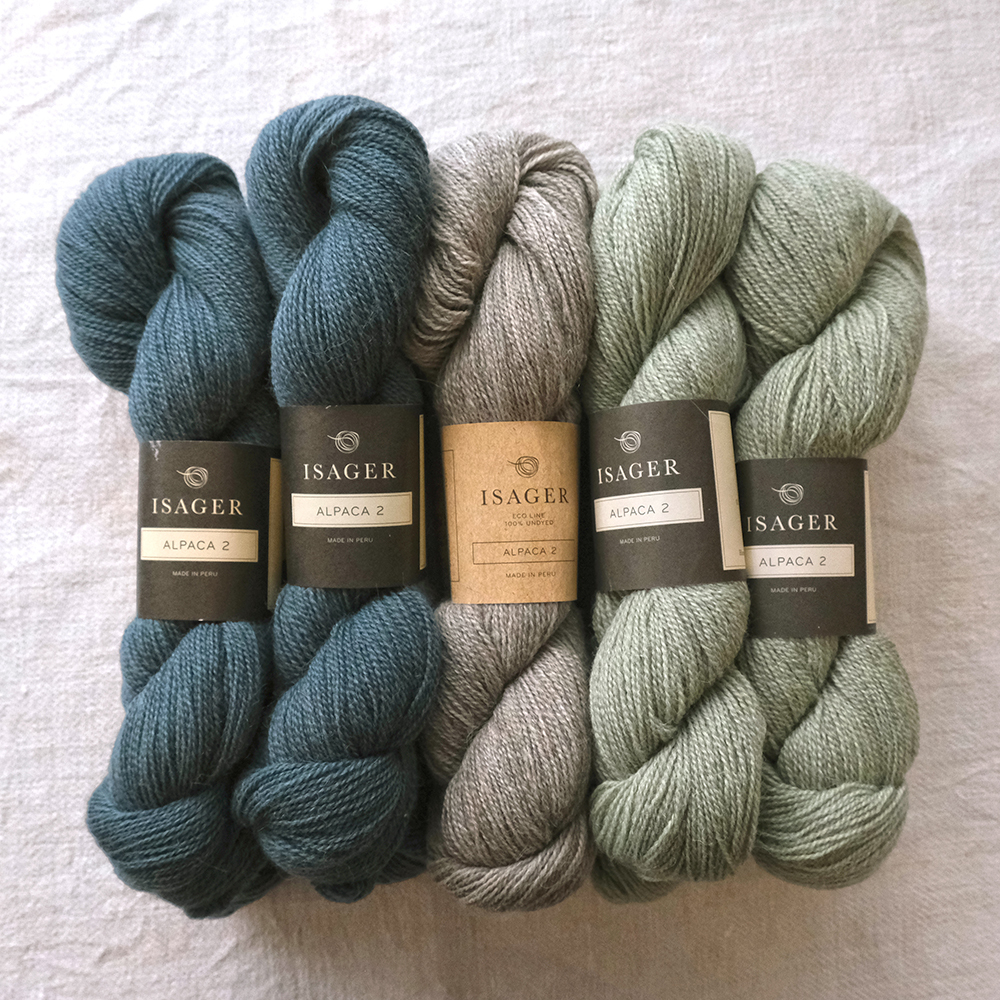 Twist & Turns 神秘團織 -Isager Alpaca2配色包 6