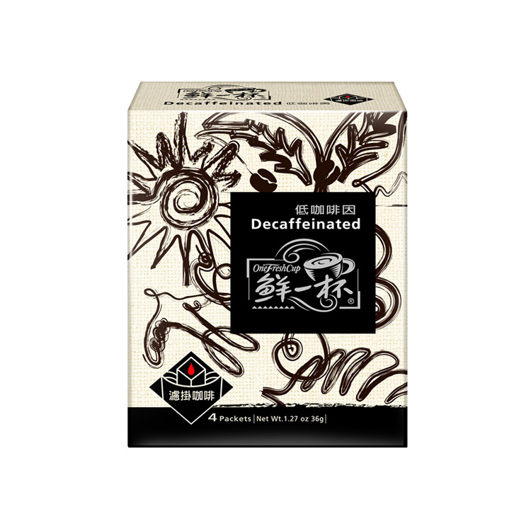 【鮮一杯】低咖啡因濾掛咖啡 (4入/盒)