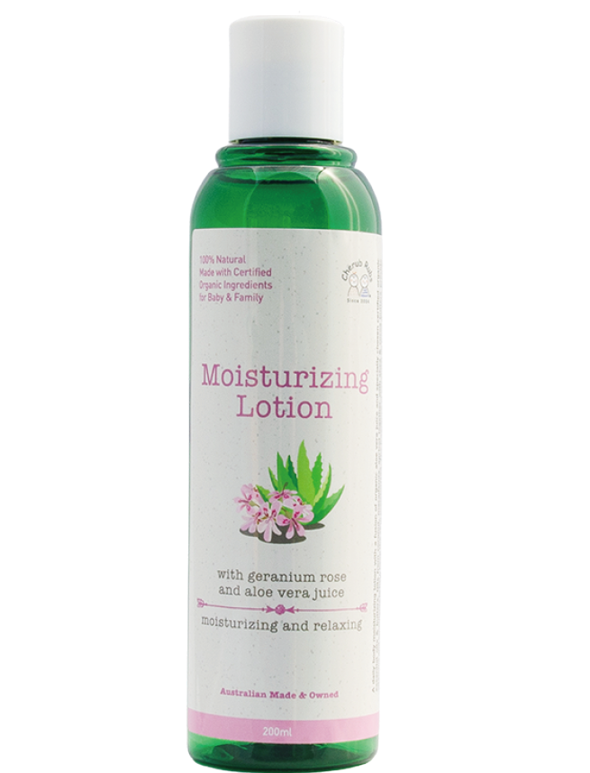 Cherub Rubs 全天然有機玫瑰天竺葵潤膚乳 200ml