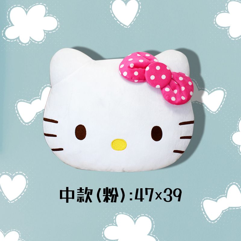 三麗鷗彩漾抱枕-HELLO KITTY