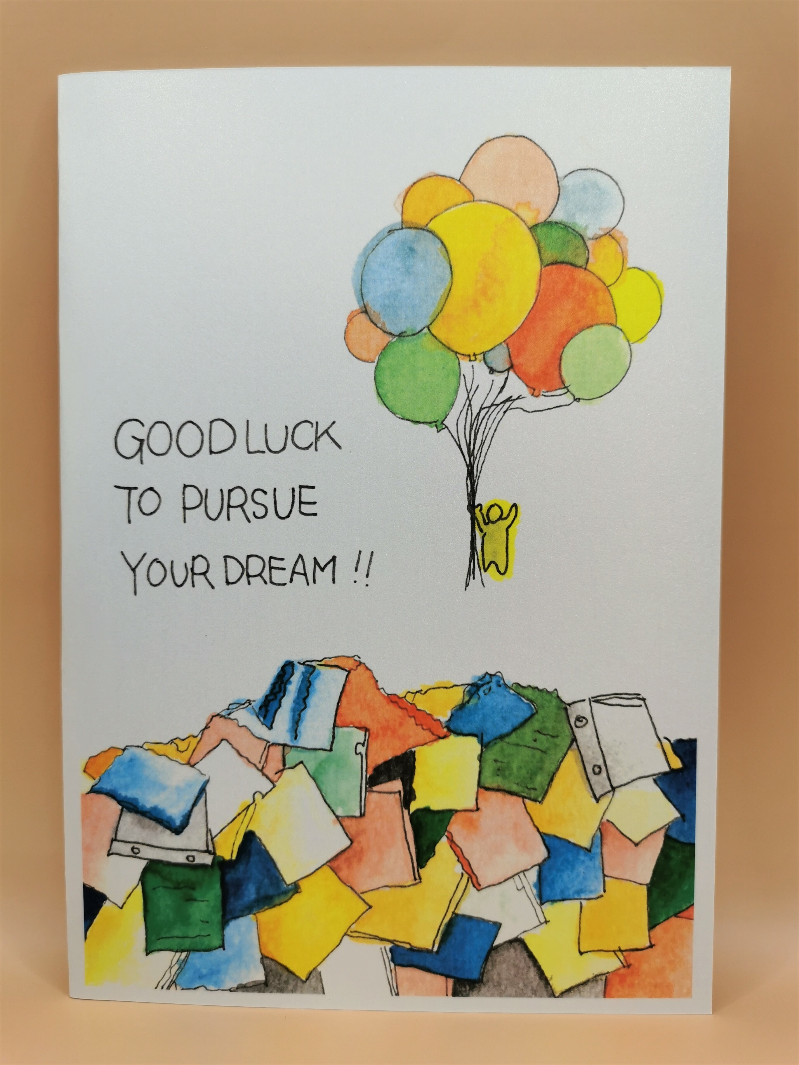 離別卡 / 祝福卡  (Good Luck To Pursue Your Dream)