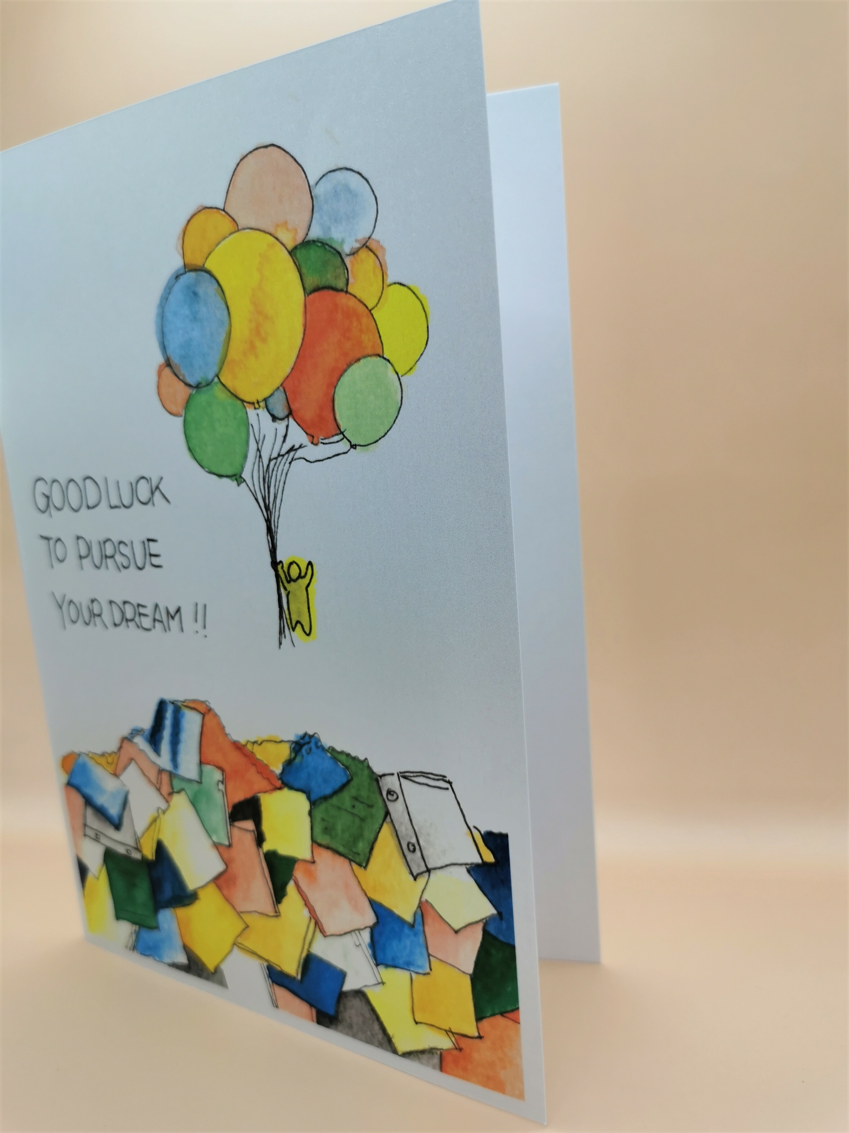 離別卡 / 祝福卡  (Good Luck To Pursue Your Dream)