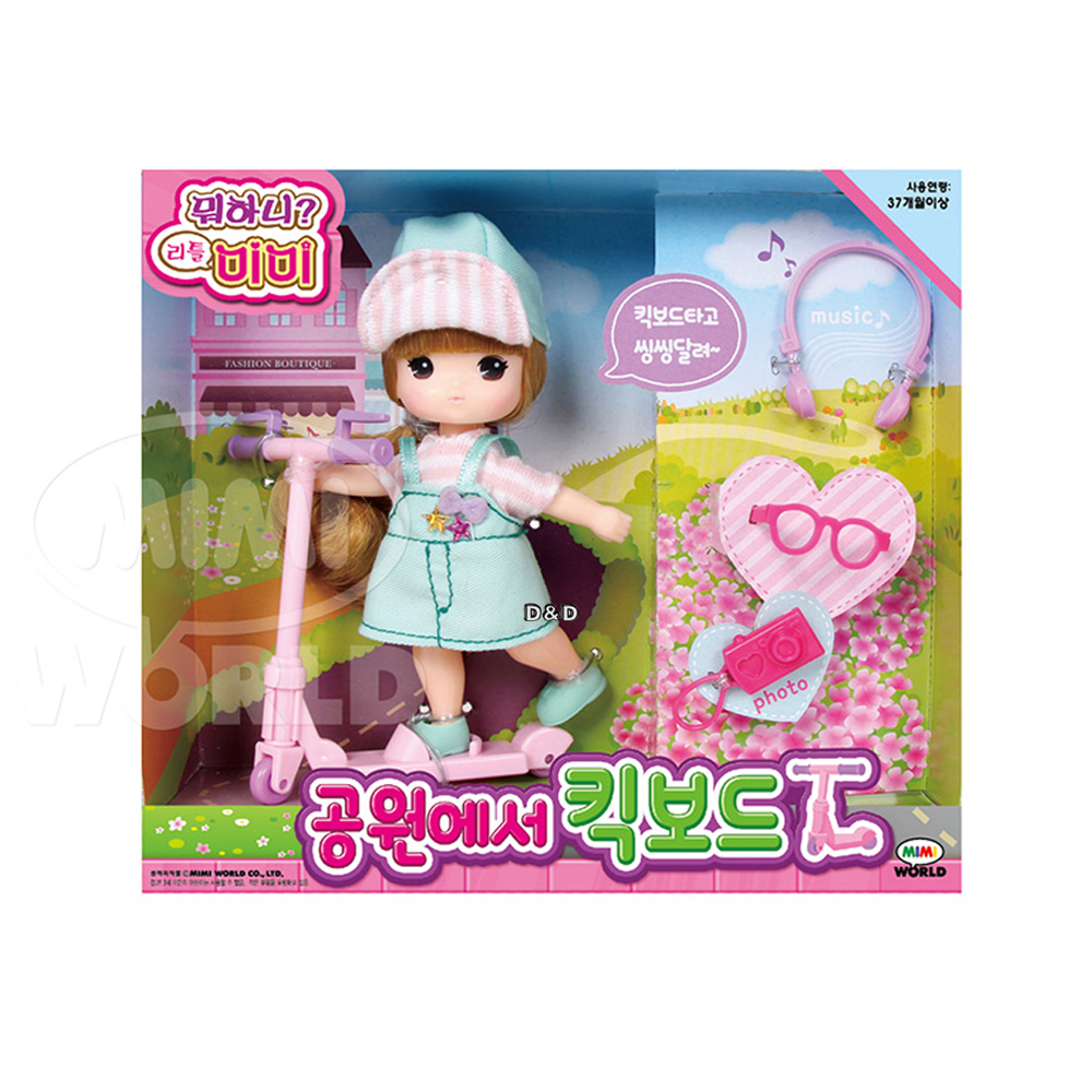 《 MIMI WORLD 》迷你MIMI兜風滑板車組