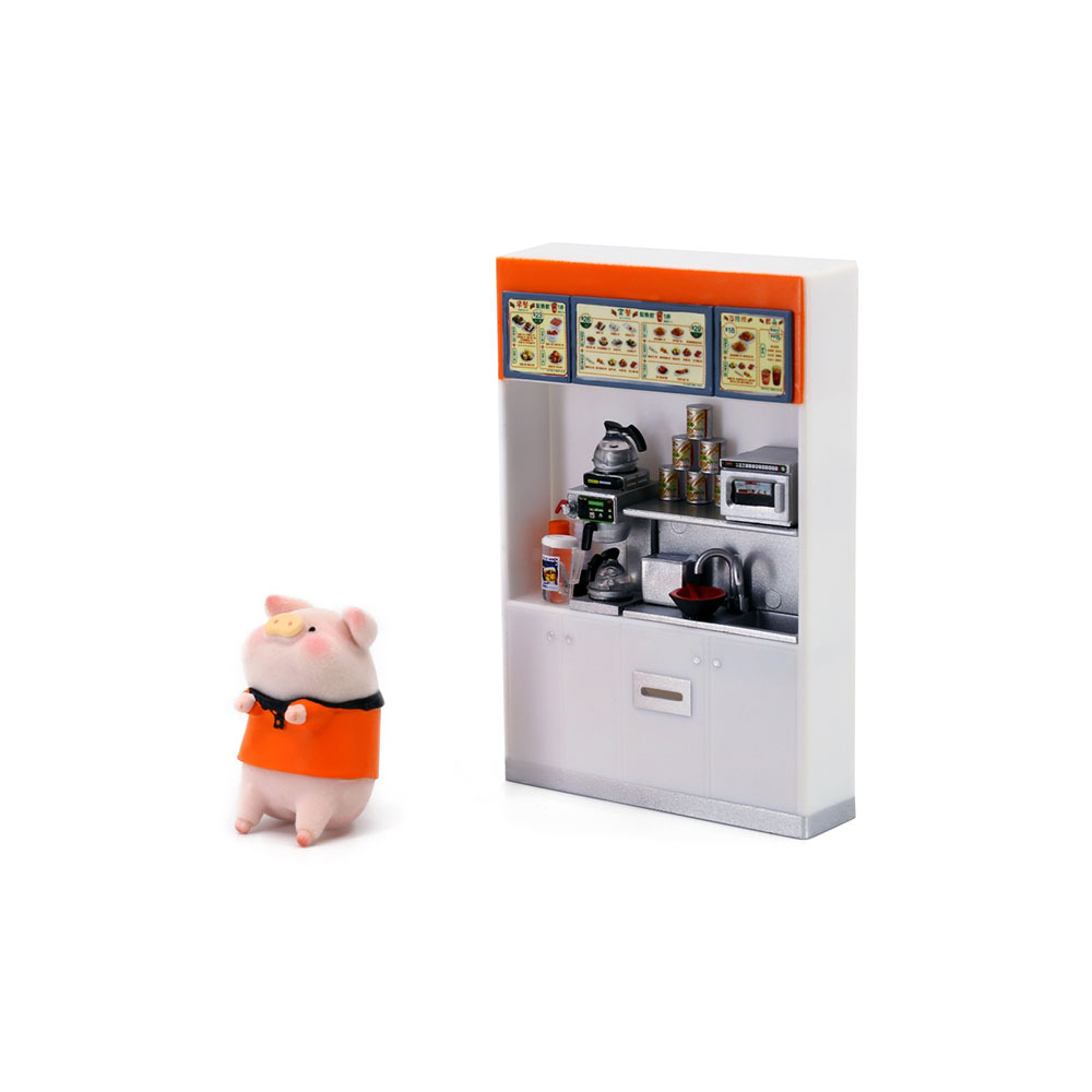 《 Lulu豬 X 7-11 》2A 迷你Hot Shot組合櫃xLuLu店員