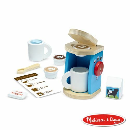 《美國 Melissa & Doug》玩食趣-膠囊咖啡機組