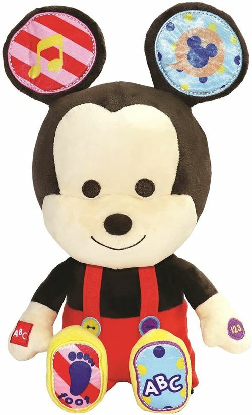 《 Disney 迪士尼 》Hooyay音效學習絨毛娃娃 - 米奇