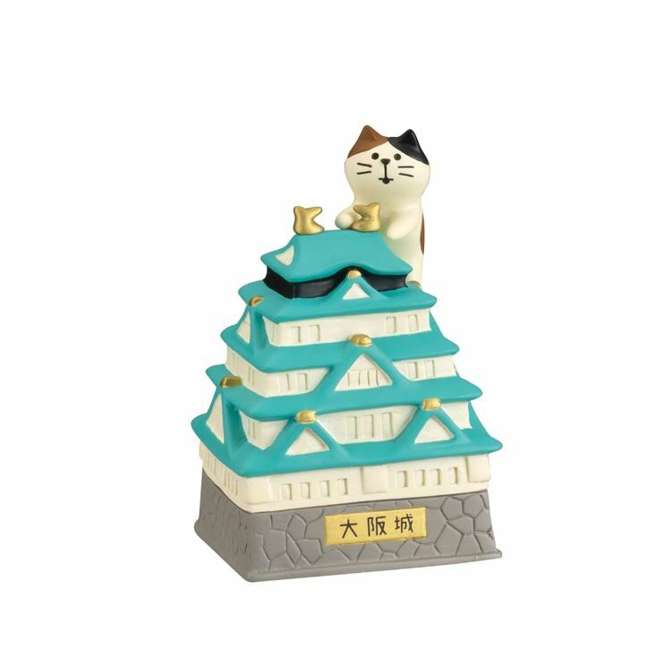 日本Decole Concombre系列 大阪城貓