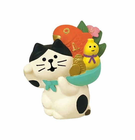 日本Decole Concombre系列 開運招福貓貓