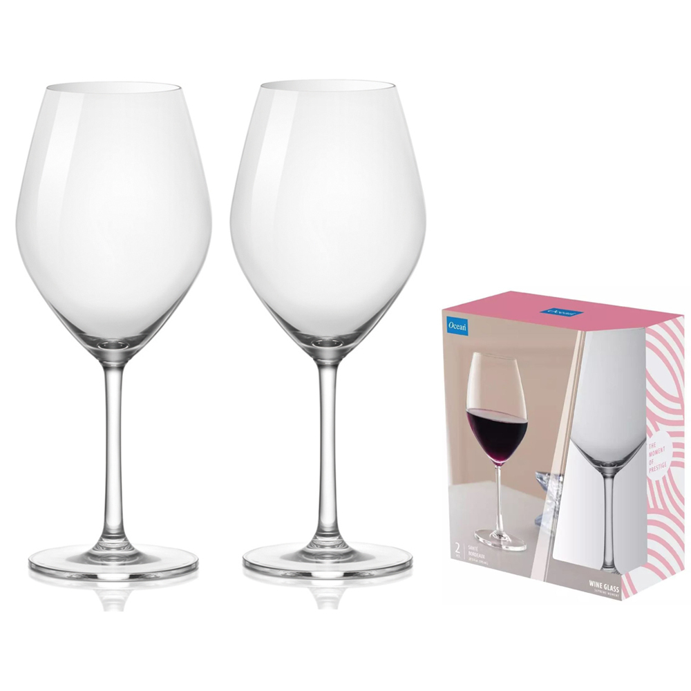 Ocean 桑迪波爾多酒杯-595ml/2入禮盒組