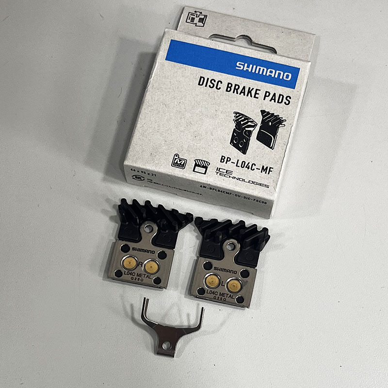 Shimano Metal Finned Disc Brake Pad L04C-MF