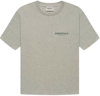 FOG Essentials  Heather oat Core Tee 深灰