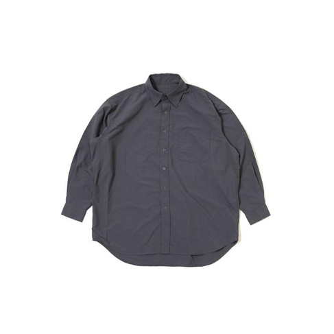 BURLAP OUTFITTER 22AW - L/S B.B Shirt Solid - Charcoal