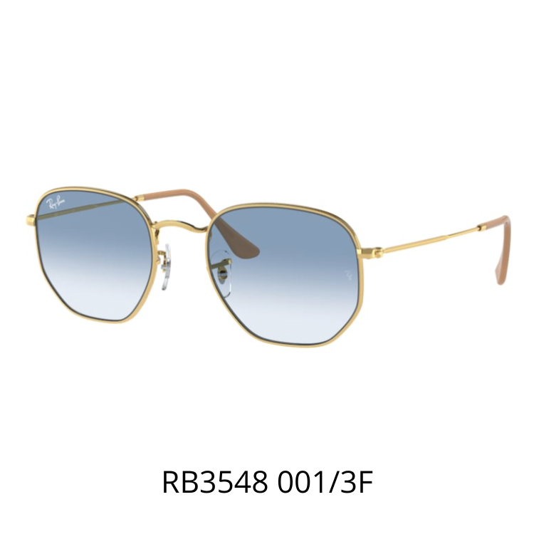 RayBan Hexagonal RB3548 001/3F太陽眼鏡