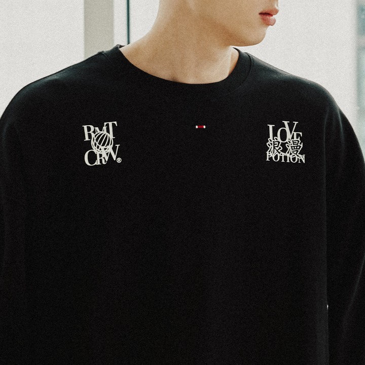[ROMANTIC CROWN]★LOVE POTION LONG SLEEVE LOVE POTION LONG SLEEVE_LIGHT GREY - ROMANTIC CROWN | 60