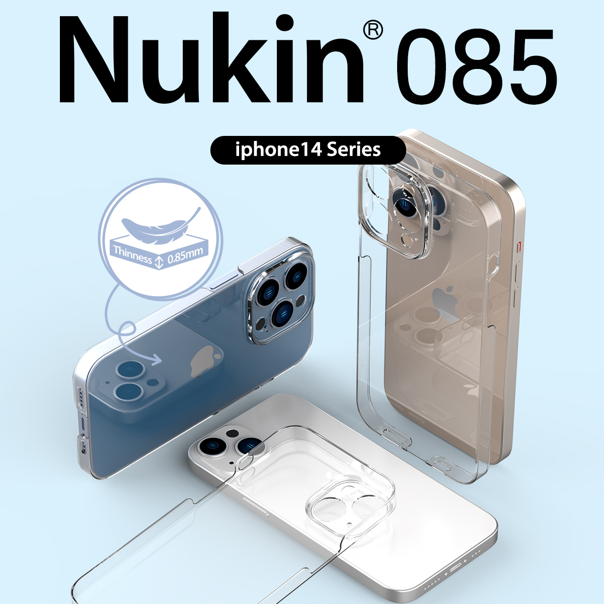 iPhone 14 Pro-araree Nukin  全透明機殼  (韓國製)