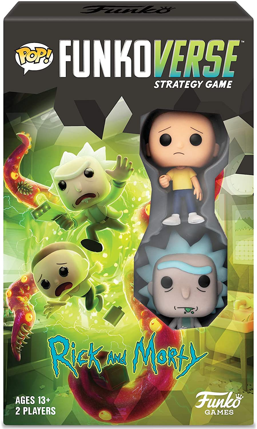 Rick and Morty 瑞克和莫蒂 Funko POP! 雙人戰略公仔桌遊組