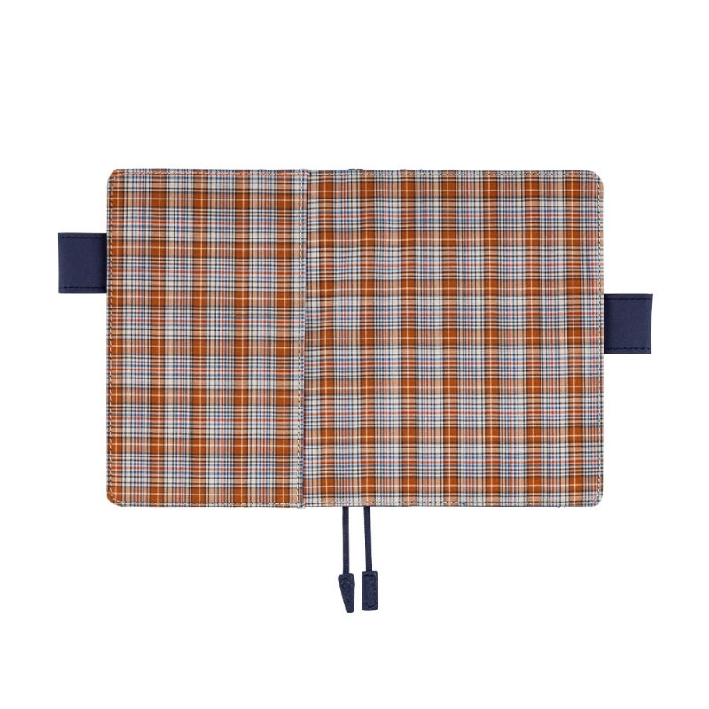 布朗尼格紋 Hobo手帳 A6書皮 襯衫面料款 ｜日本Hobonichi ほぼ日手帳