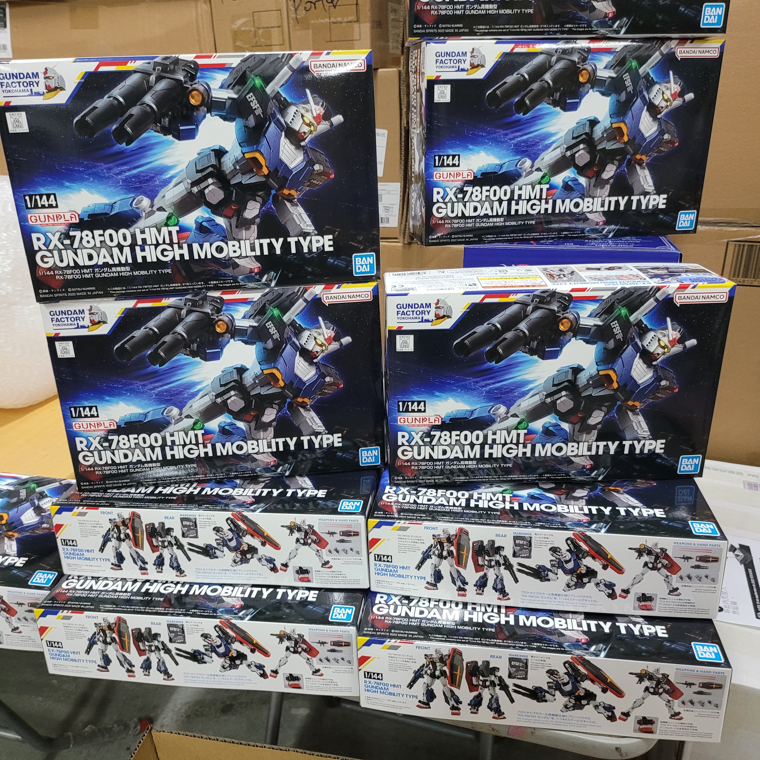 高達 横浜限定 1/144  RX-78F00  HMT GUNDAM HIGH MOBILITY MODEL