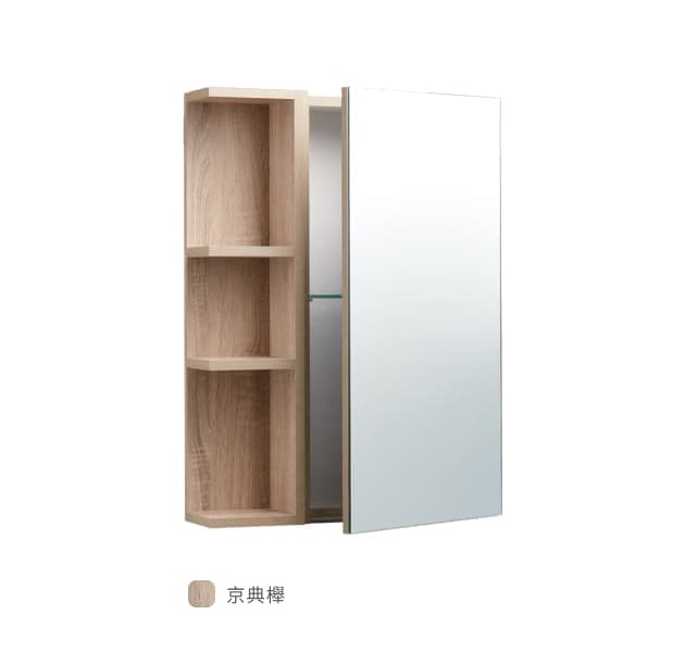 OVO京典衛浴 收納櫃推薦型號 HA57 單門鏡面收納櫃 *無銅鏡
