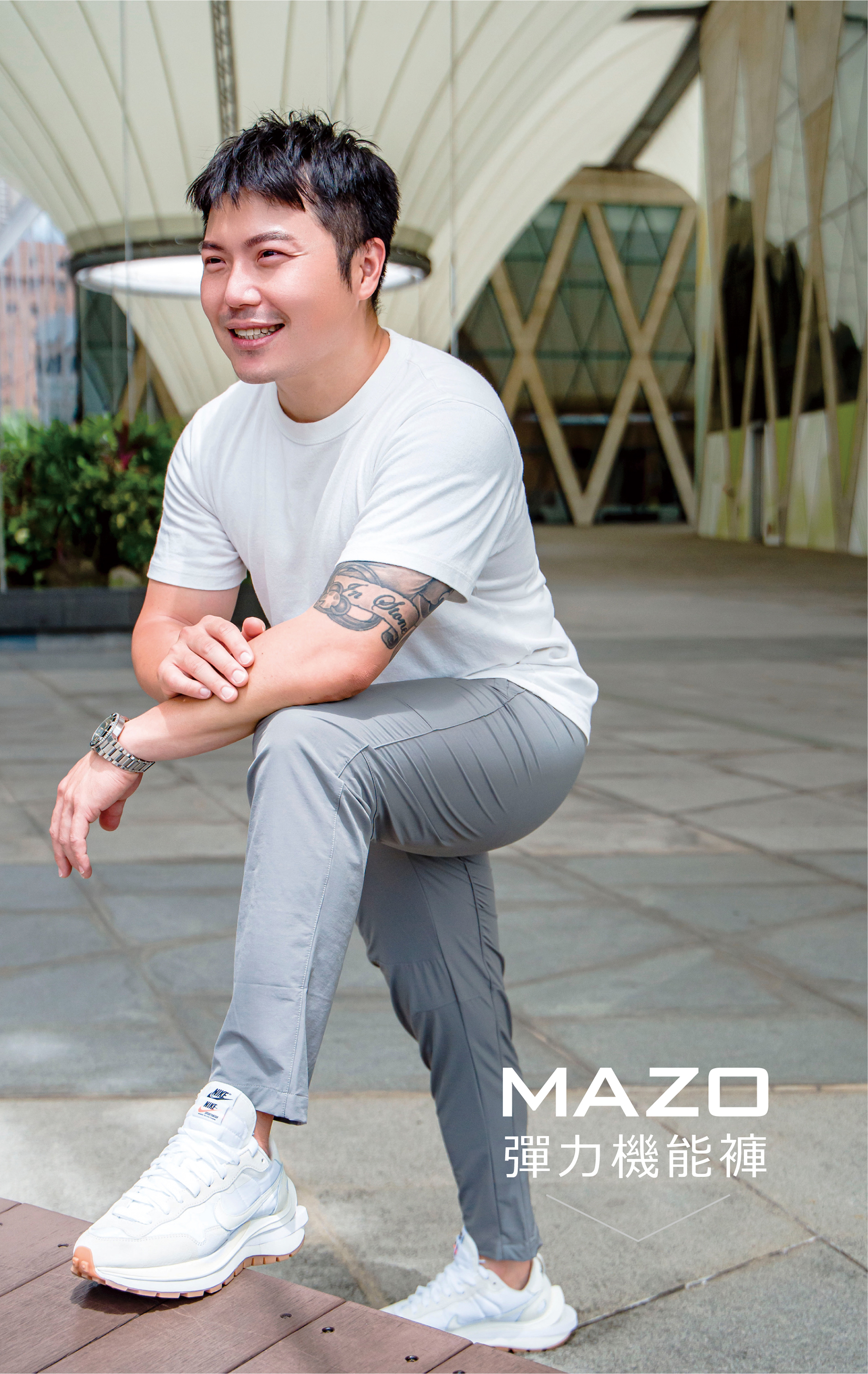 肉粽,菜市場,休閒褲,機能褲,彈性,薄長褲,透氣,輕量,黑色,灰色,防潑水