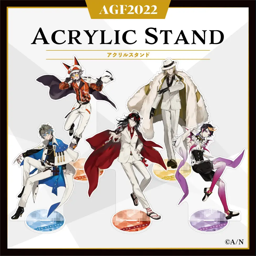 「Nijisanji_hk」「彩虹社現貨」AGF2022 事後通販  Luxiem #1亞克力立牌