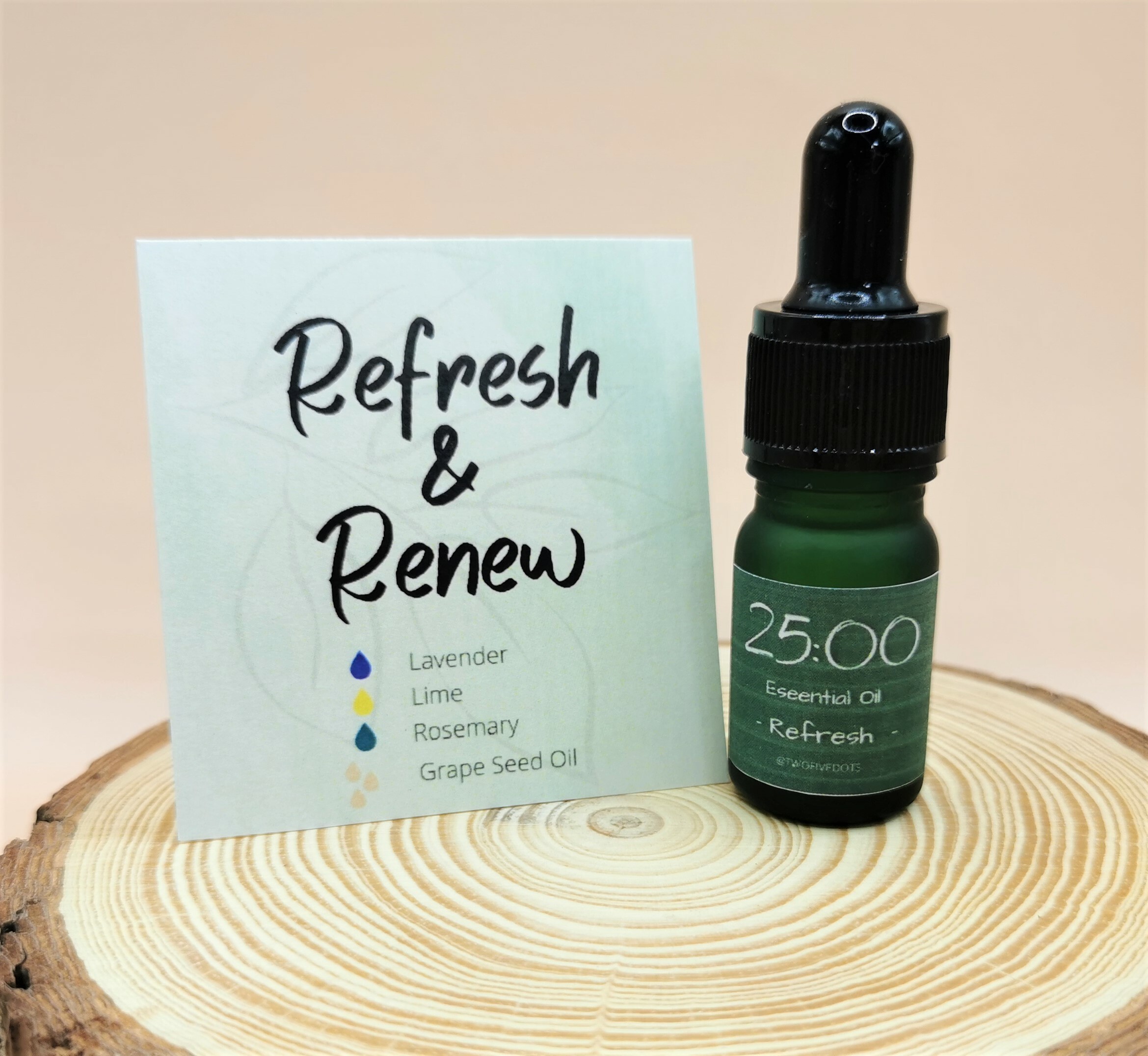 天然香薰紓緩按摩精油 - Refresh & Renew