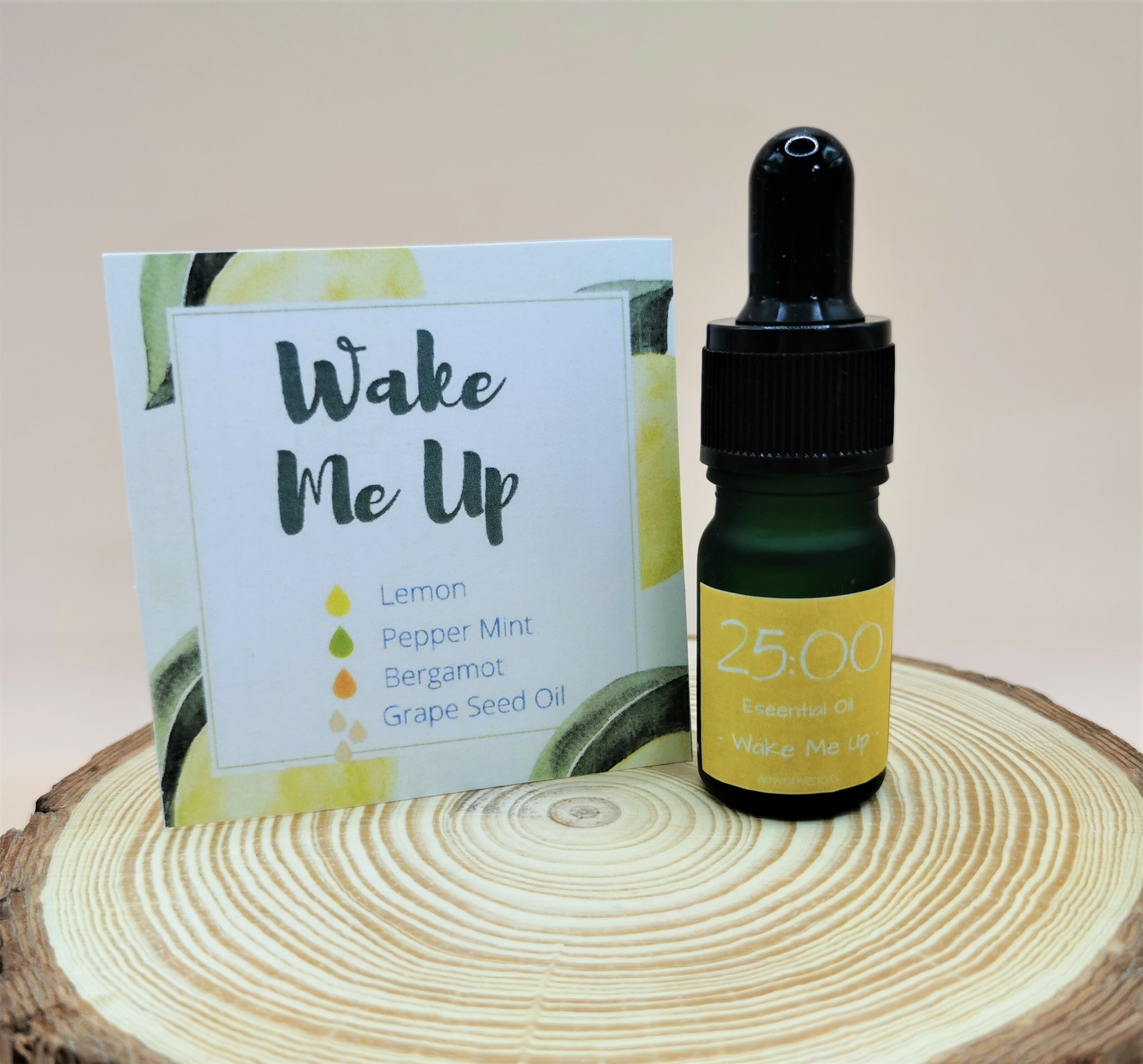 天然香薰紓緩按摩精油 - Wake Me Up