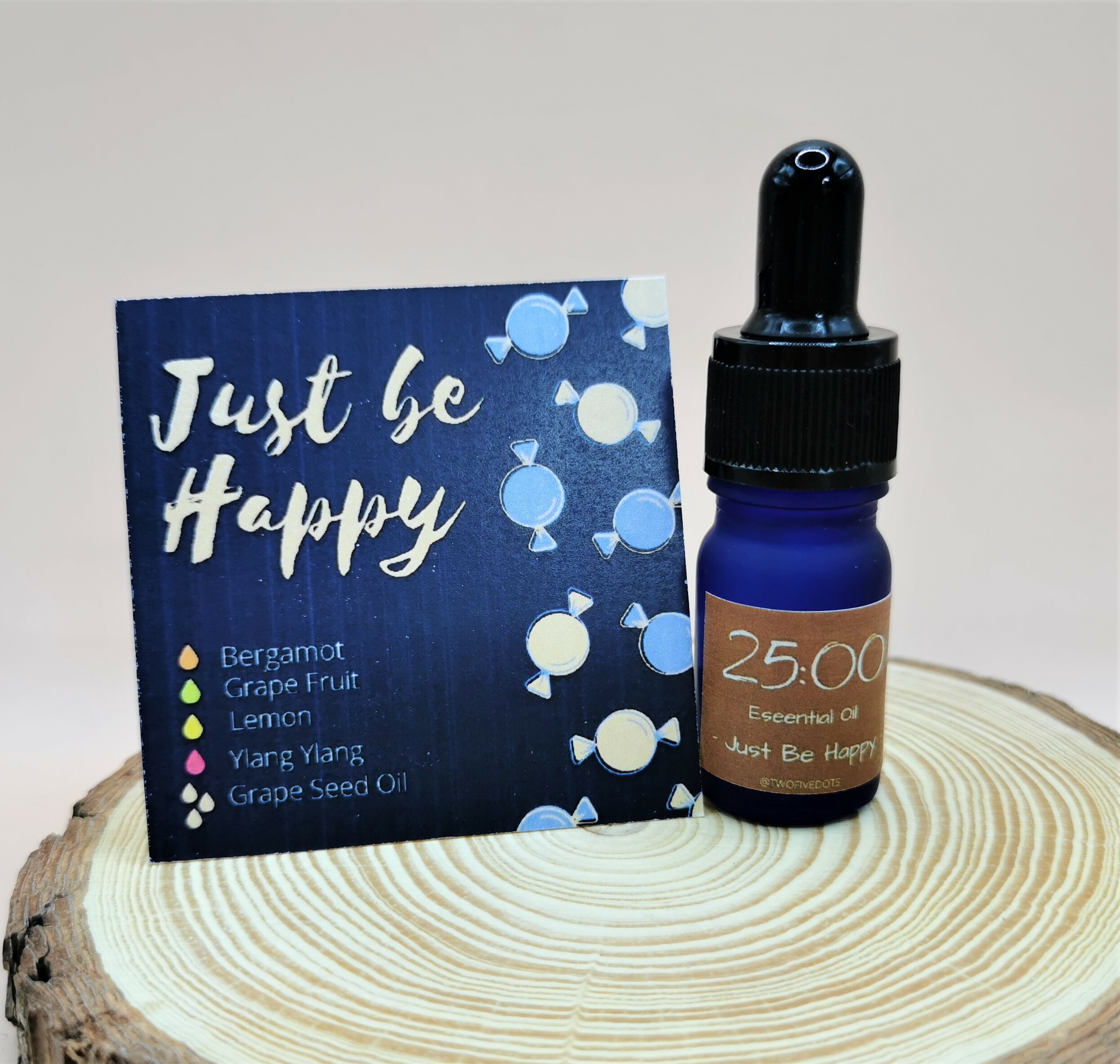 天然香薰紓緩按摩精油 - Just Be Happy