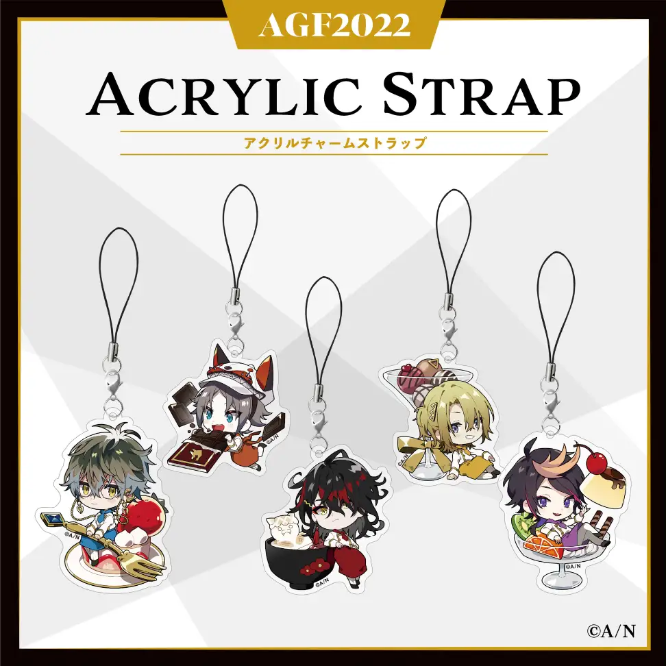 「Nijisanji_hk」「彩虹社現貨」AGF2022 事後通販  Luxiem #4亞克力掛件