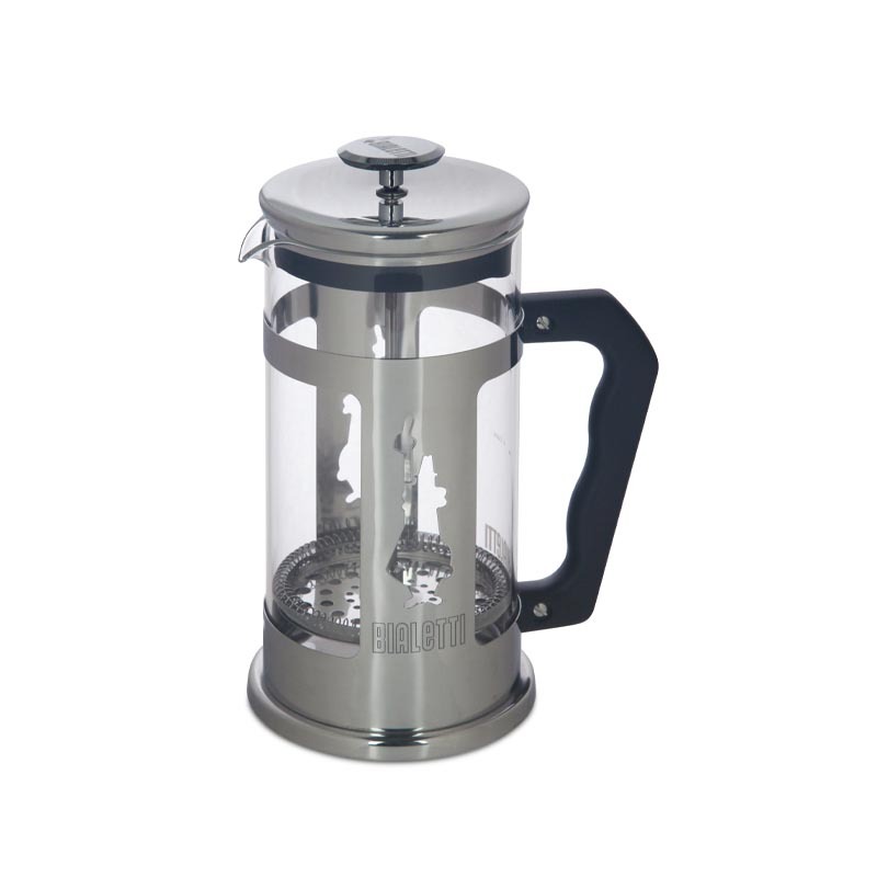 意大利 BIALETTI 8杯裝玻璃法式濾壓咖啡壺 -0003130NP