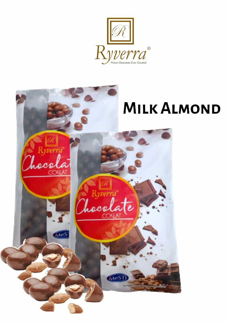 Milk Almond Premium Compound Chocolate 1kg