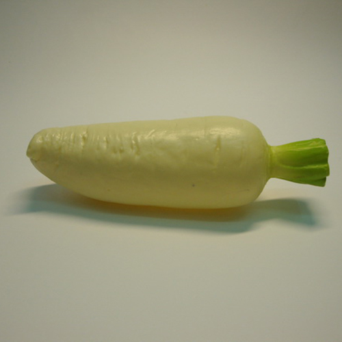 《 食物模型 》白蘿蔔  蔬菜模型 - B2002 