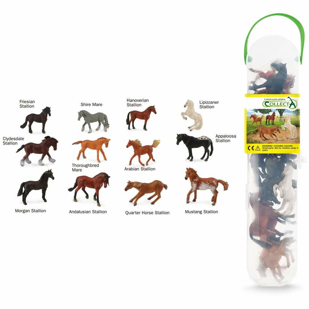 《 COLLECTA 》盒裝迷你馬系列