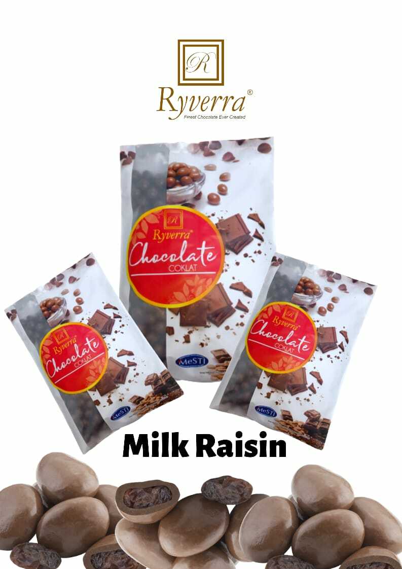 Milk Raisin Premium Fine Chocolate 1kg