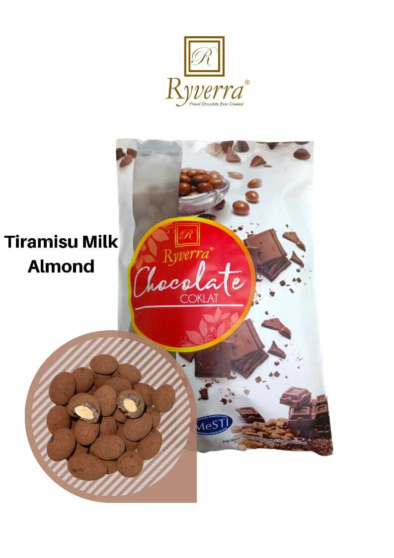 Tiramisu Milk Almond Premium Fine Chocolate 1kg