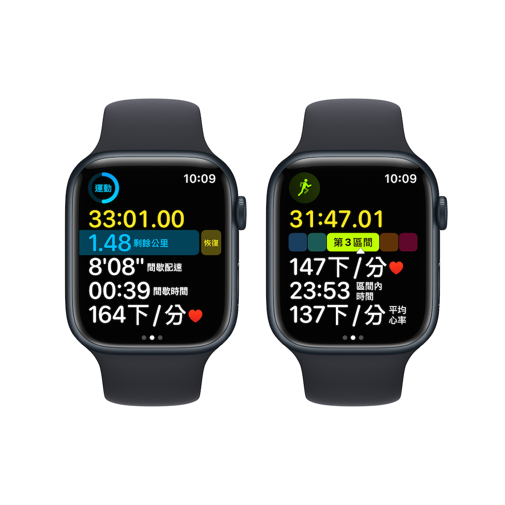 Apple Watch S8 45mm (GPS) 鋁金屬錶殼搭配運動錶帶/ 四色