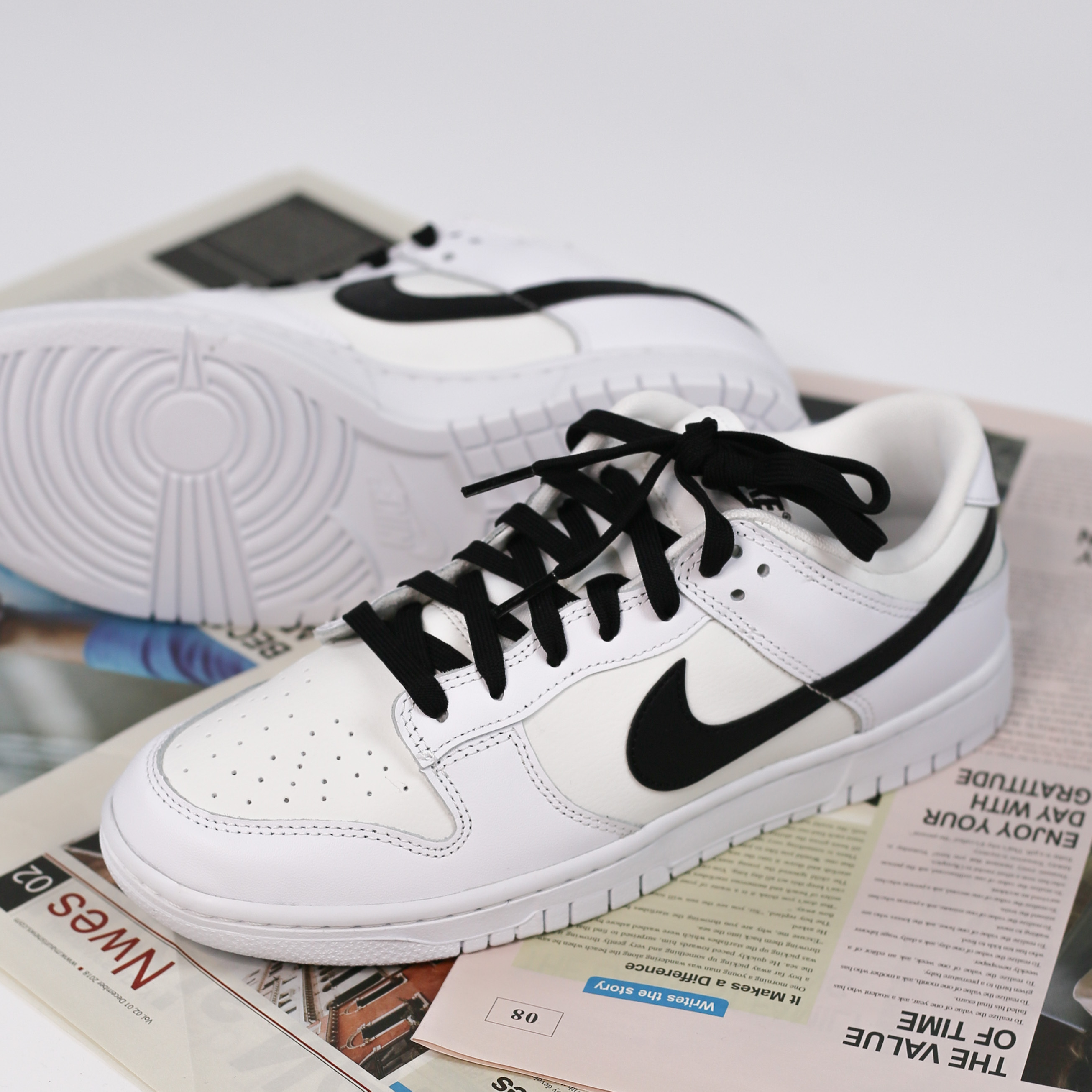 Nike Dunk Low "Reverse Panda" 白黑 反轉熊貓 DJ6188-101