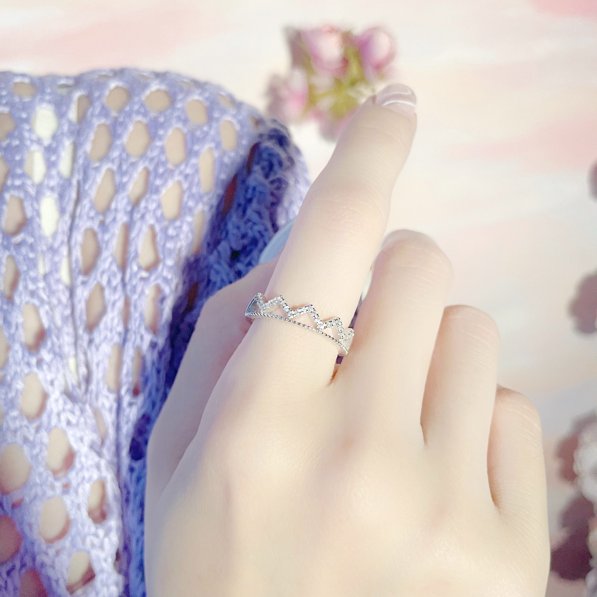 | 925純銀・ 白金 | 專屬節奏戒指  | RI0442 |