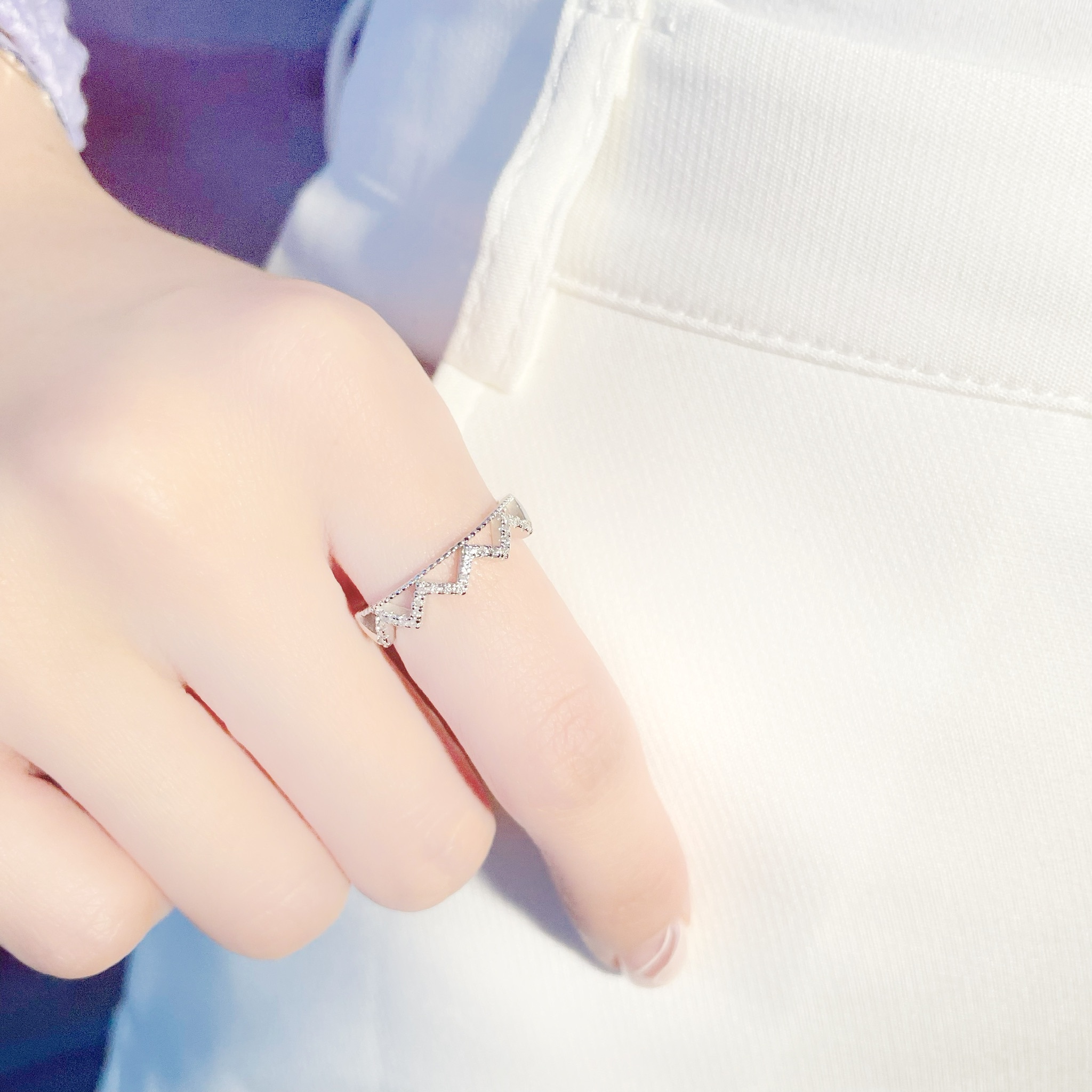 | 925純銀・ 白金 | 專屬節奏戒指  | RI0442 |