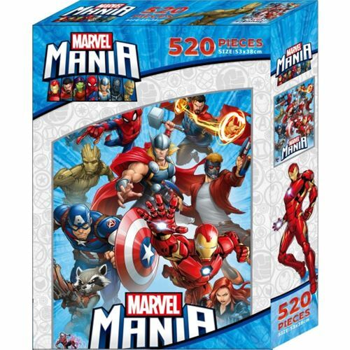 《 MARVEL 》漫威 復仇者聯盟520片盒裝拼圖(D)